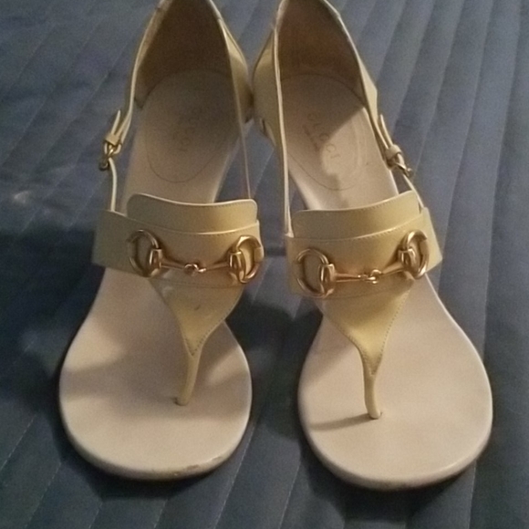 Gucci Horsebit Thong Sandals - Picture 1 of 7